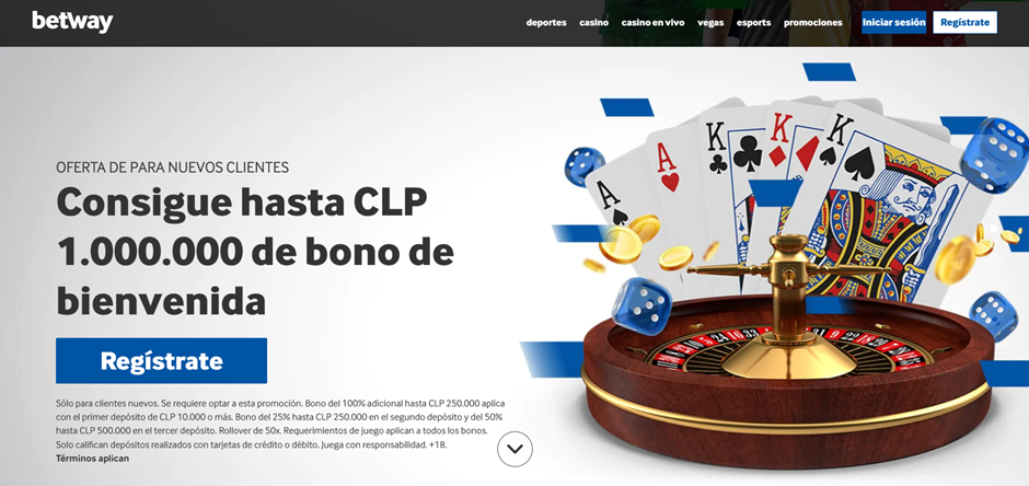 Bono de bienvenida Betway