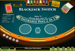 Blackjack switch